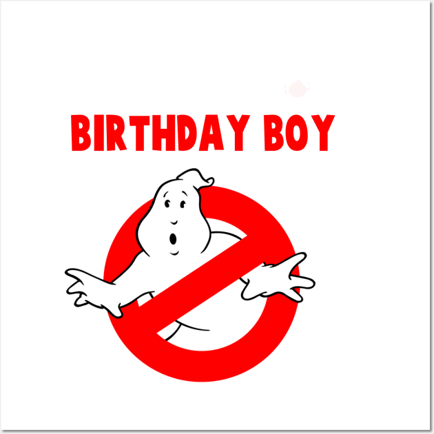 Birthday Boy of Ghostbusters Wall Art by FirmanPrintables